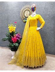 Image result for Blue Yellow Salwar Suit