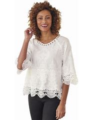 Image result for Lace Tunic Tops for Women