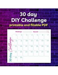 Image result for 30-Day Beginner Fitness Challenge Printable