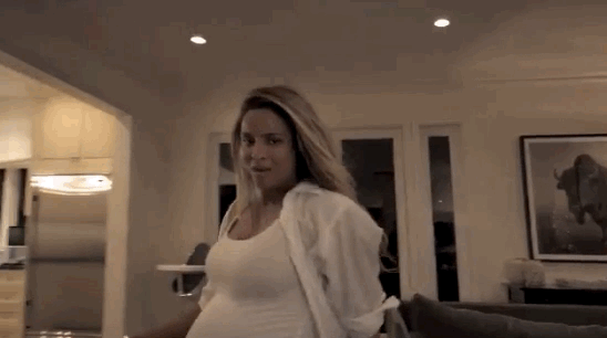 Mia Dancing Pregnant 38