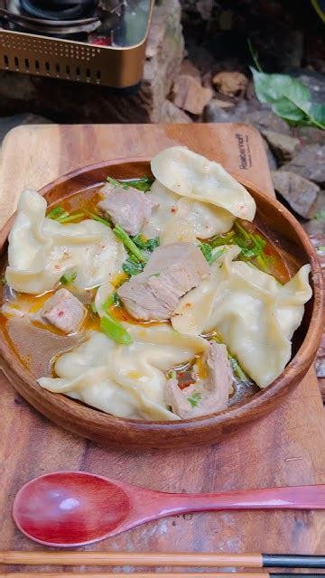 delicious pork momo nature forest youtube