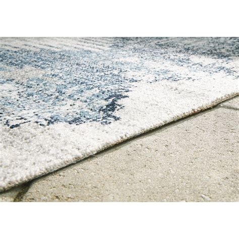 signature design  ashley daddridge bluegrayivory rug bed bath