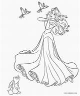 Sleeping Beauty Coloring Pages Printable sketch template
