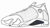 Jordan Drawing Coloring Shoes Xiv 14 Pages Air Jordans Shoe Drawings Nike Sketch Sneaker Sneakers Para Sketches Templates Bing Printable sketch template