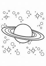 Saturn Comodesenharbemfeito Momjunction Planets sketch template