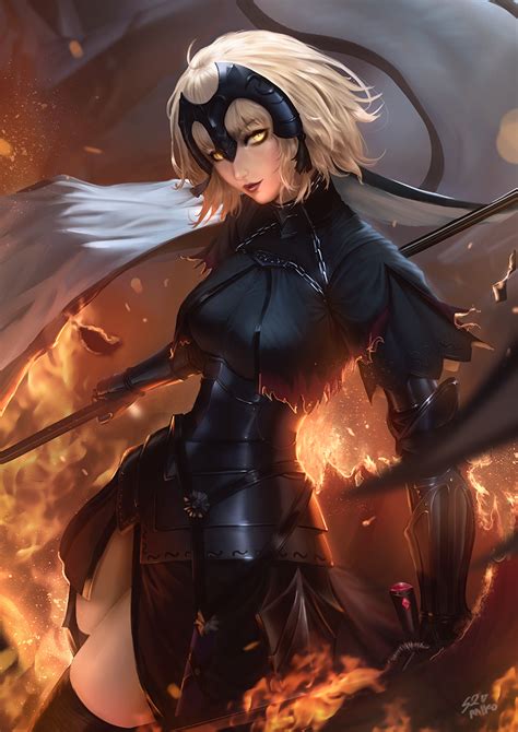 Jeanne D Arc And Jeanne D Arc Fate And 1 More Drawn By Raikoart