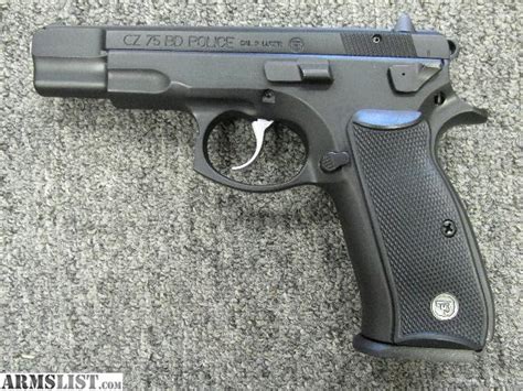 armslist  sale cz  bd police mm semi auto pistol minty