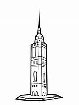 Tower Coloring Stockholm Sears Pages Clipart Supercoloring Template Online Printable sketch template