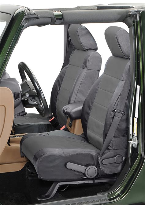 coverking front ballistic nylon seat covers    jeep wrangler jk