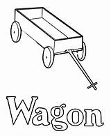 Wagon Coloring Pages Alphabet Pre Clipart Abc Easy Drawing Activity Oregon Trail Color Sheet Sheets Honkingdonkey Letters Simple Getdrawings Print sketch template