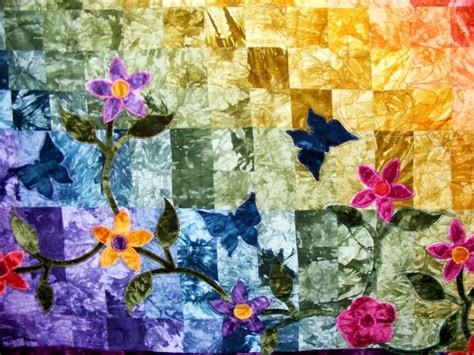 flower pattern  quilt applique google search flower quilts