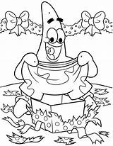 Coloring Pages Christmas Spongebob Patrick Charlie Brown Peanuts Printables Printable Getcolorings Comments Library Clipart sketch template