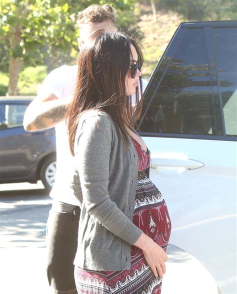 pregnant megan fox out in malibu 07 04 2016 hawtcelebs