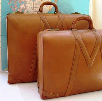 etsy vintage world traveler vintage leather luggage