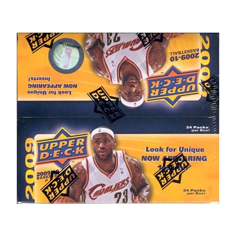 2009 10 Upper Deck Basketball 24ct Retail Box Steel City Collectibles