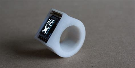 printed oe bluetooth ring     tiniest personal