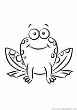 Frog Coloring Pages Cartoon Prince Kids Books Drawing Frogs Cute Printable Simple Clipart Color Lilypads Omalovánky Creative Clipartbest Colouring Animal sketch template