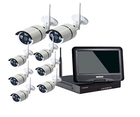 ch p hd wireless cctv system nvr kit outdoor ir night ip camera security system surveillance