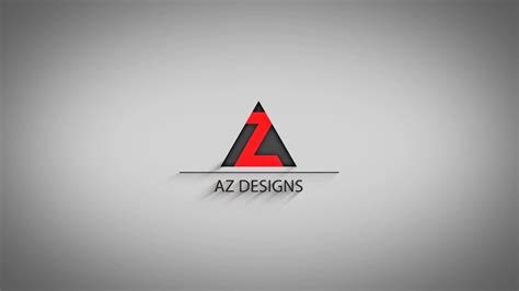 az designs logo intro youtube