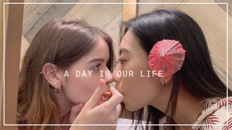 a day in our life vlog i lesbian couple youtube