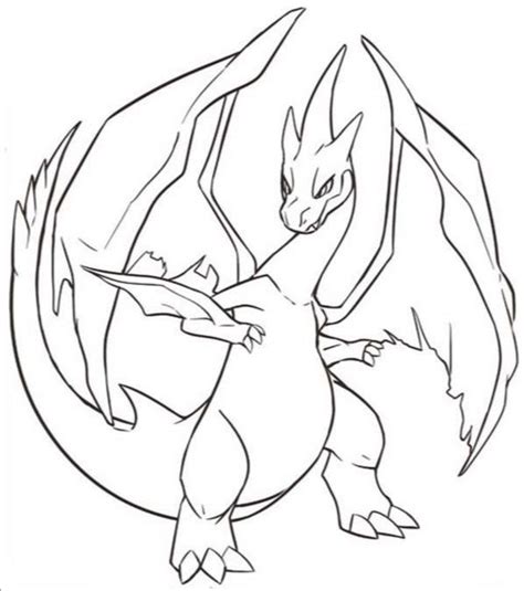 pokemon charizard coloring page coloring book