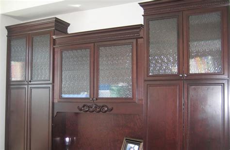 Calgary Pattern Frameless Glass Cabinet Doors {ac Glass