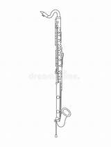 Clarinet Bass sketch template