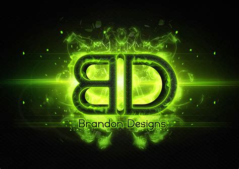 bd logo image  logo creation image editing brandon neon signs graphic design logo