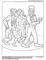 Ringling Circus Fratellini sketch template