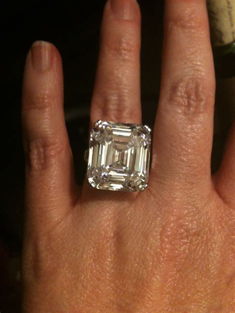 My Replica Of The Elizabeth Taylor Diamond This Stone Was