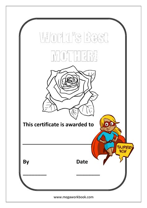 printable mothers day coloring pages  kids kindergarten