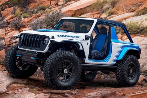 jeep built  mind blowing electric wrangler  youll