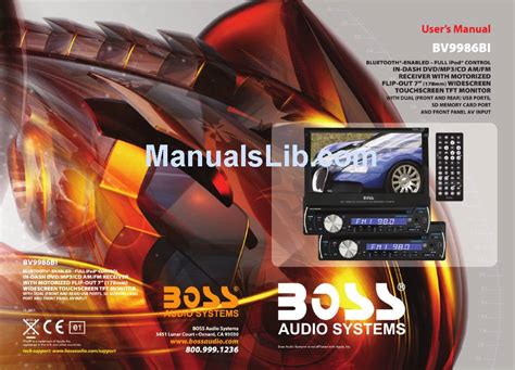 boss audio systems bvbi user manual   manualslib