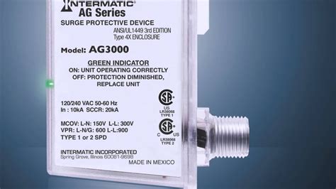 intermatic ag hvac surge protector invest  peace  mind youtube