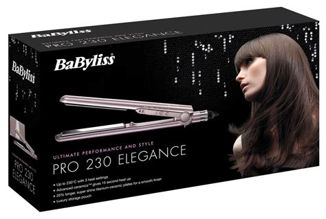 babyliss pro elegance straightener review straight hair day
