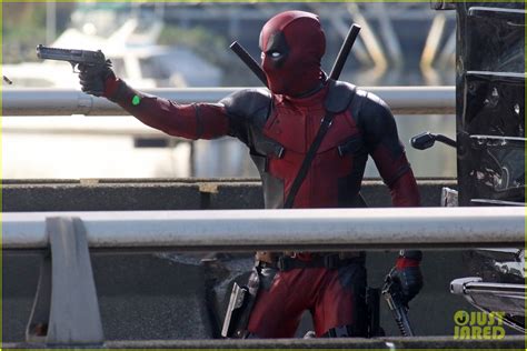 Check Out These Deadpool On Set Action Scene Photos
