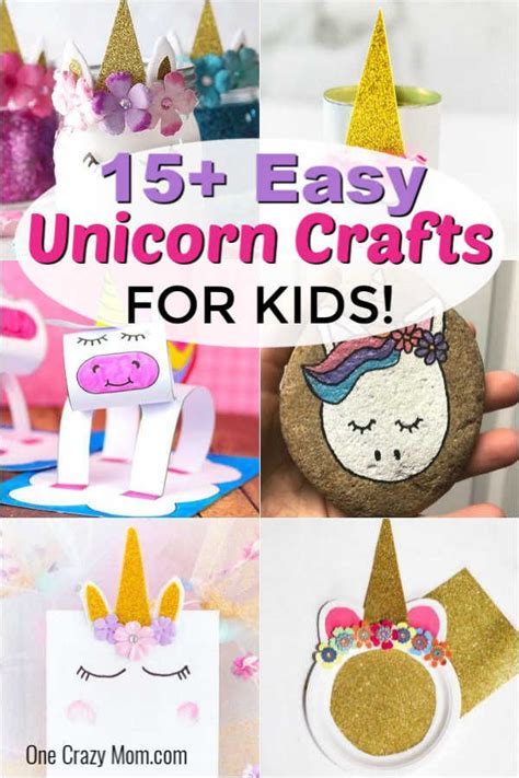 easy unicorn crafts  kids unicorn crafts unicorn crafts  kids