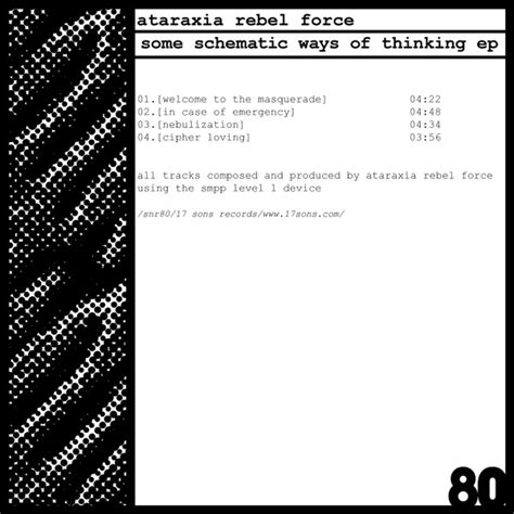 ataraxia rebel force  schematic ways  thinking ep  file discogs