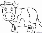 Cattle Lineart Cows Cliparting Clipartix Sweetclipart sketch template