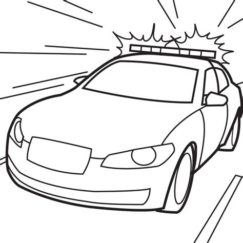 police car coloring pages  print coloring home