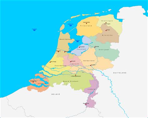 view  afbeelding provincies nederland