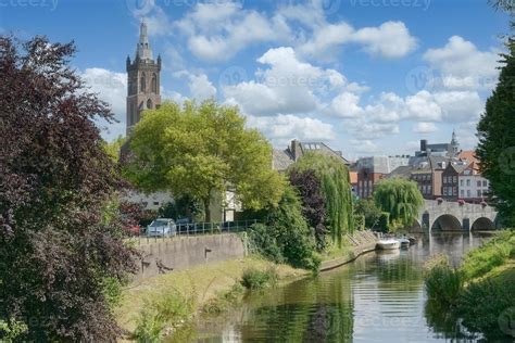 town  cathedral  roermondlimburgnetherlands  stock photo  vecteezy
