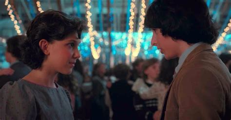 Reactions To Eleven And Mike S Kiss Stranger Things Season 2 Popsugar