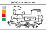 Number Color Printables Train Car Printable Cars Coloring Pages Race Printablee sketch template