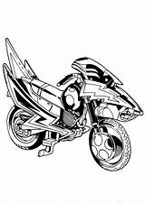 Zum Motocross Motorrad sketch template