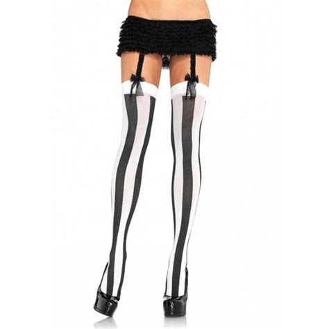 8 best images about black and white striped stockings on pinterest