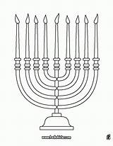 Hanukkah Menorah Candles Chanukah Menorahs Criatividade Shabbat Journaling Hellokids sketch template