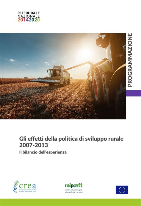 pdf gli effetti della politica di sviluppo rurale 2007 2013