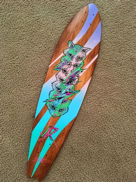 custom longboard   rnewskaters