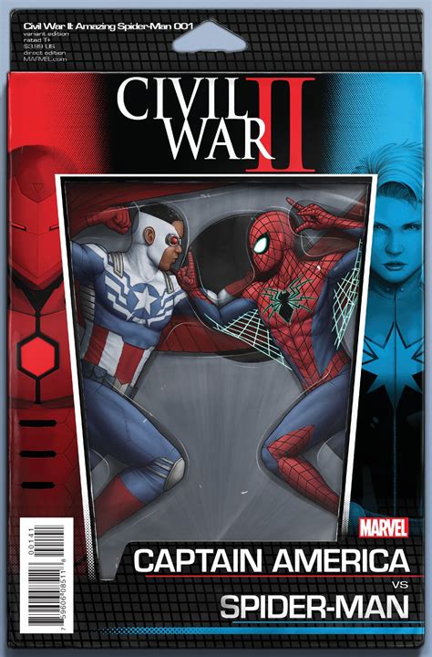 preview civil war ii amazing spider man 1 comic vine
